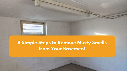 8 Easy Steps to Get Rid of Musty Smells in Your Basement